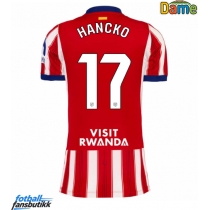 Atletico Madrid David Hancko #17 Hjemmedrakt Dame 2026-27 Kortermet